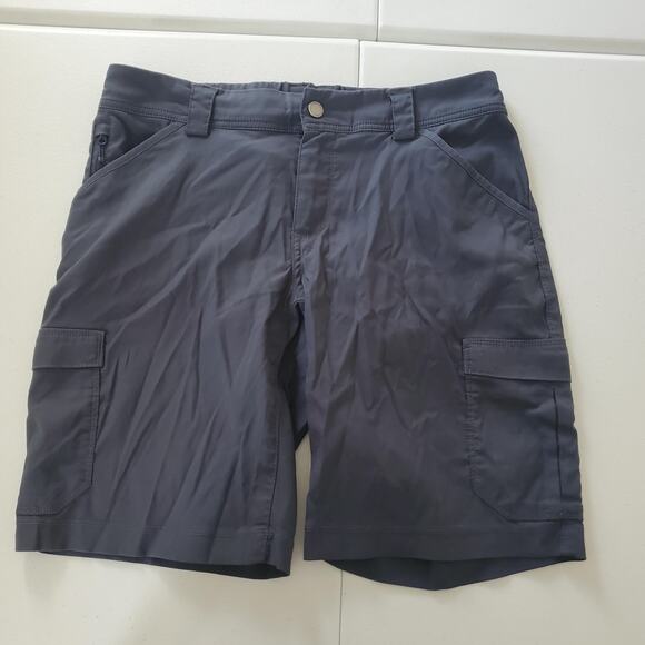 Duluth Trading Cargo Shorts Womens 10 Nylon Spandex Stretch Quick Dry Hiking - Picture 1 of 8